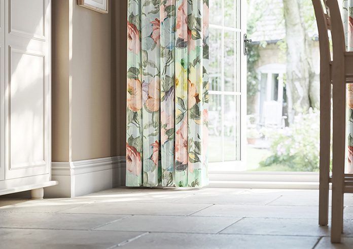 Amelia Faux Silk, Coral Kiss - Made to Measure Curtain - Image 5